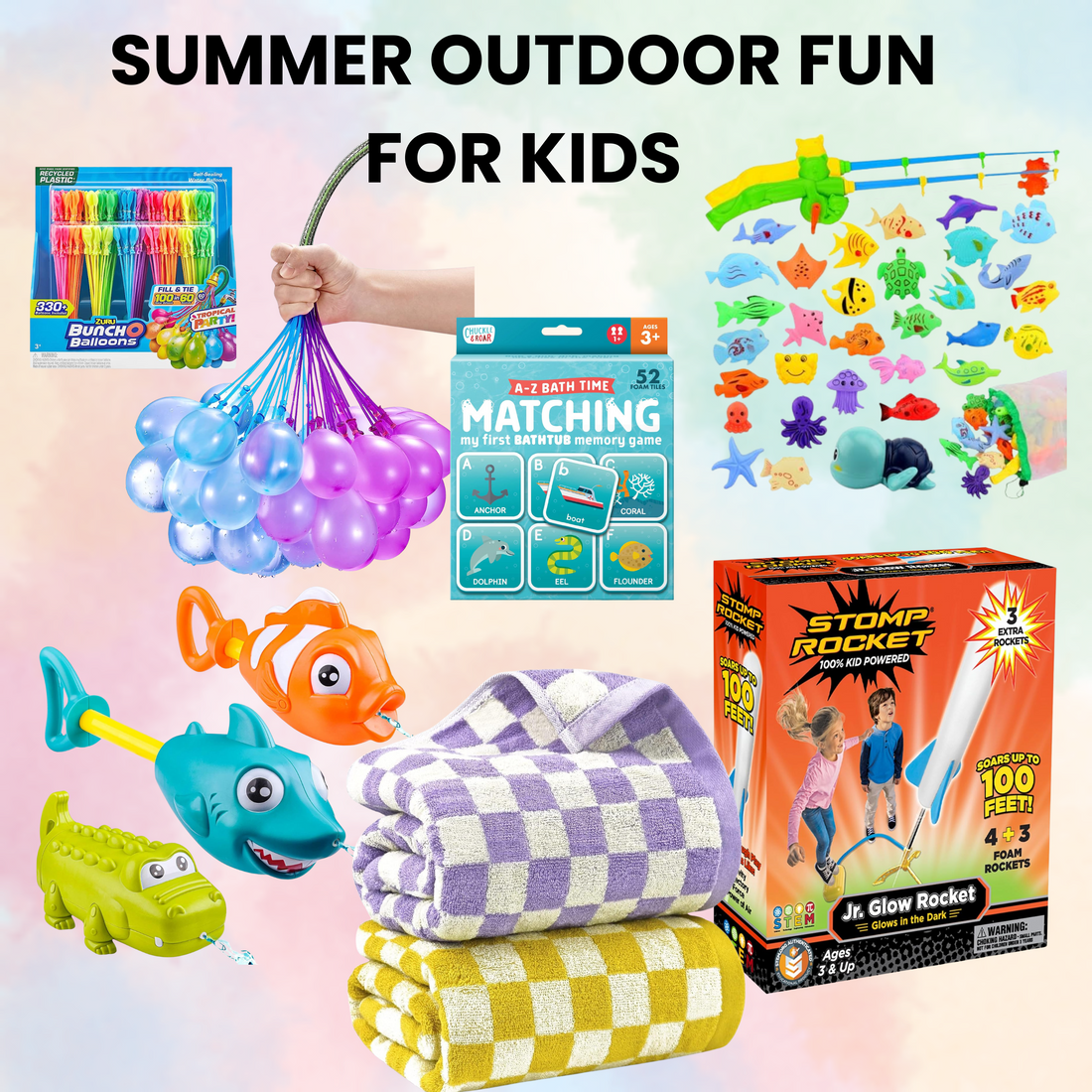 summertime outdoor fun activities for kids