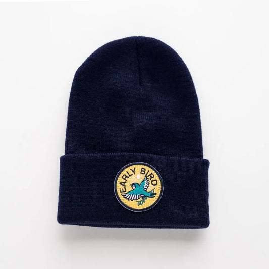 Early Bird Midnight Navy Beanie