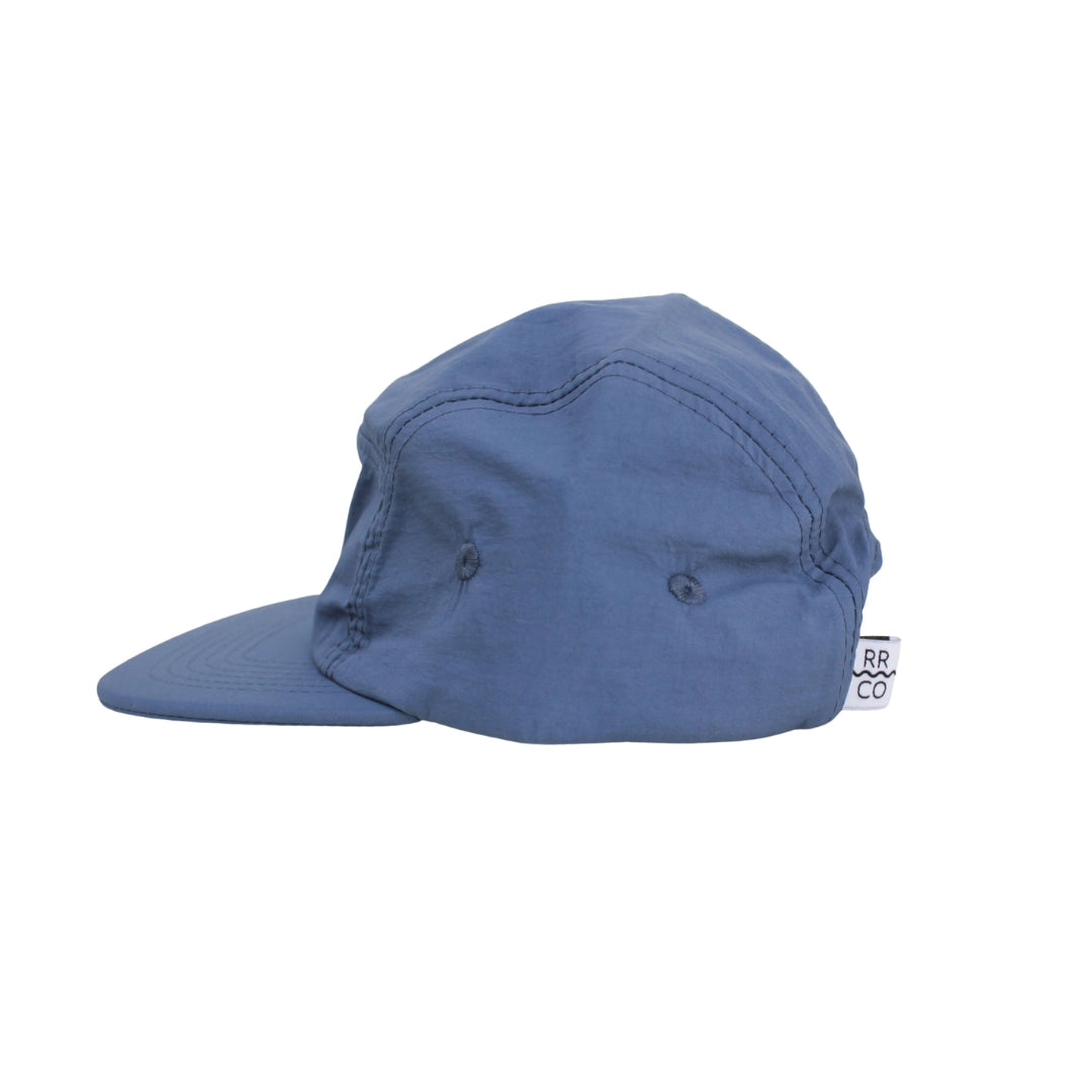 Nylon Waterproof Five-Panel Hat in Wave