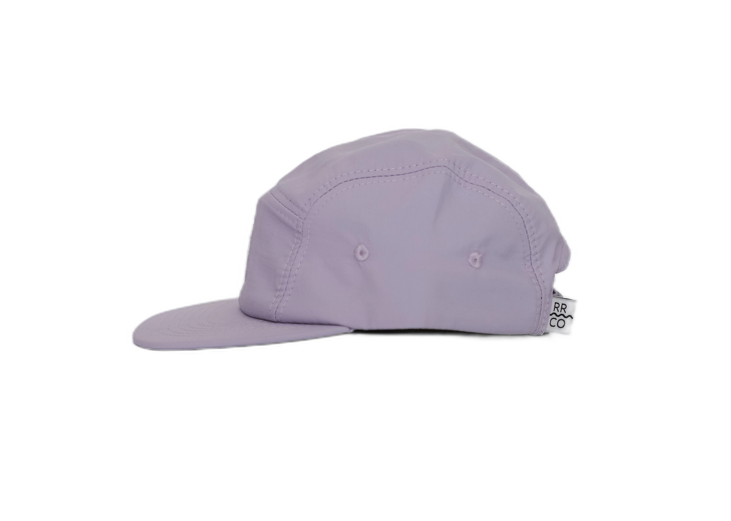 Nylon Waterproof Five-Panel Hat in Lilac